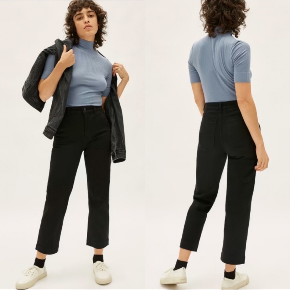 Everlane The Straight Leg Crop Size 0